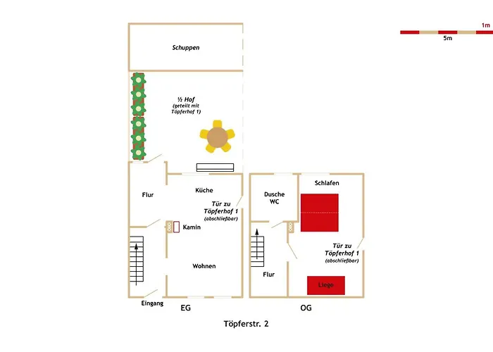 Toepferhof 2 Σπίτι διακοπών Tangermünde